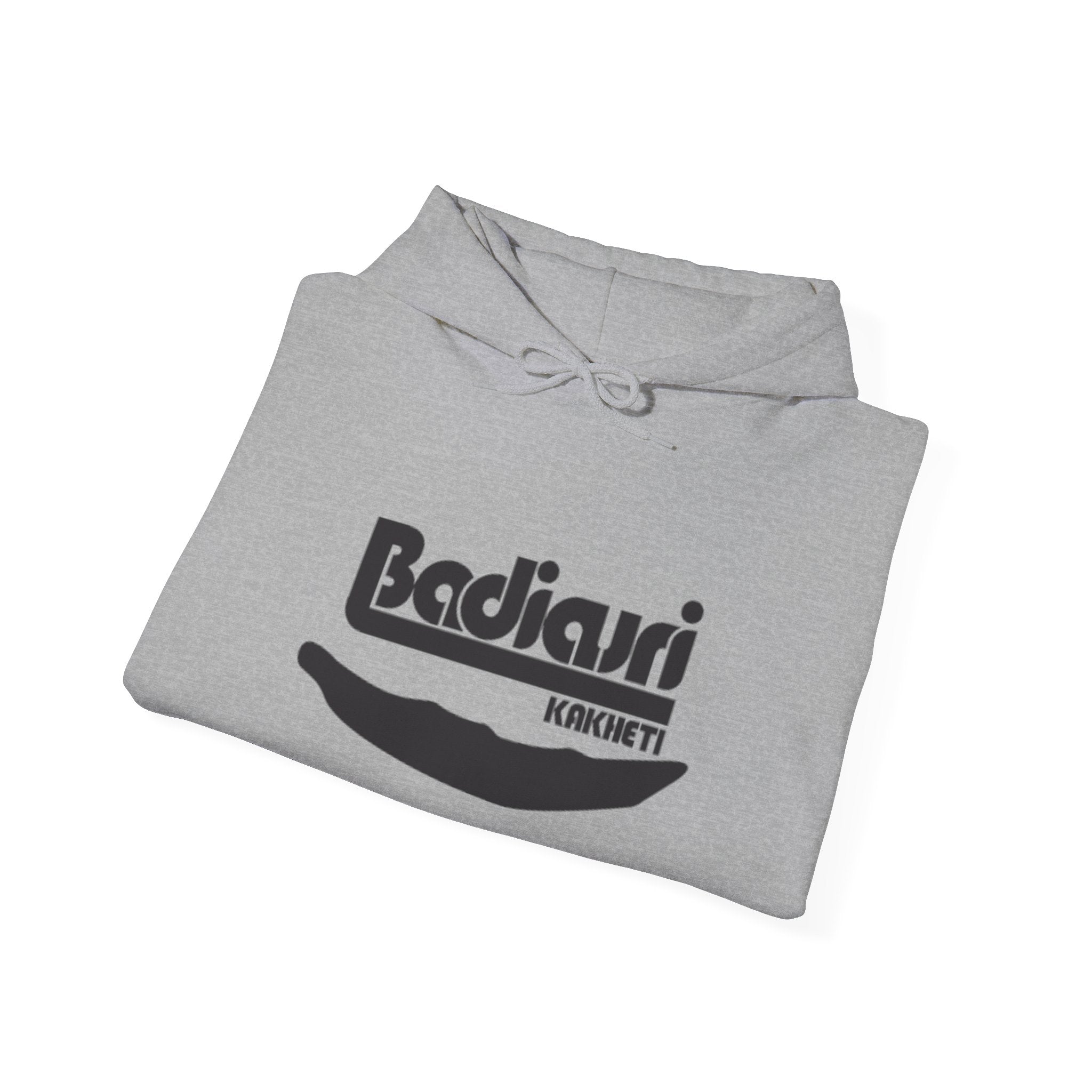 Badiauri Kakheti Hoodie — Retro Canoe Logo Pullover